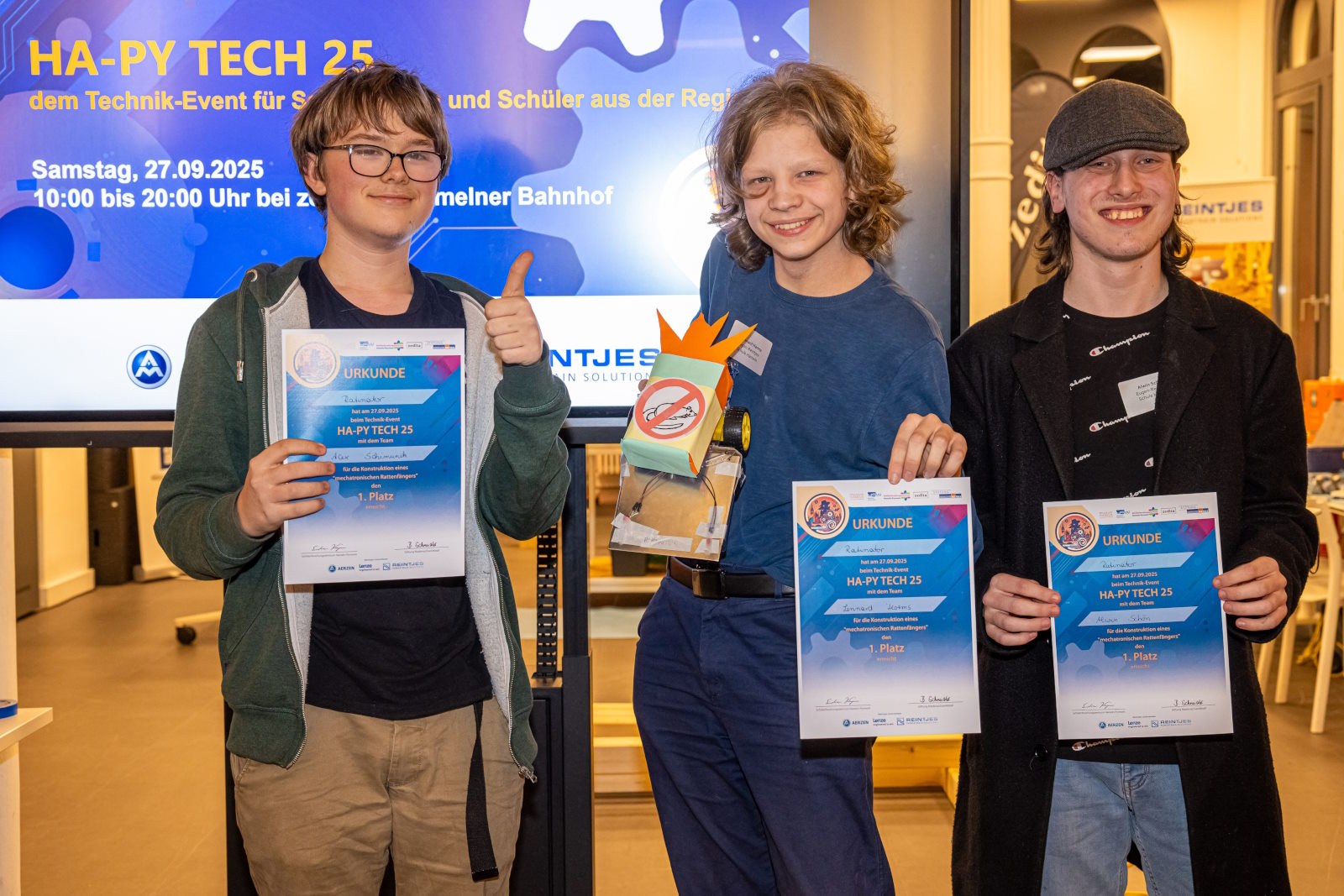 HA-PY Tech 25 der Technik-Event für Schülerinnen und Schüler aus der Region bei zedita in Hameln